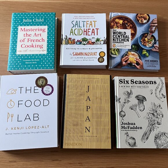 Julia Child Other - Set of 6 Best Cookbooks